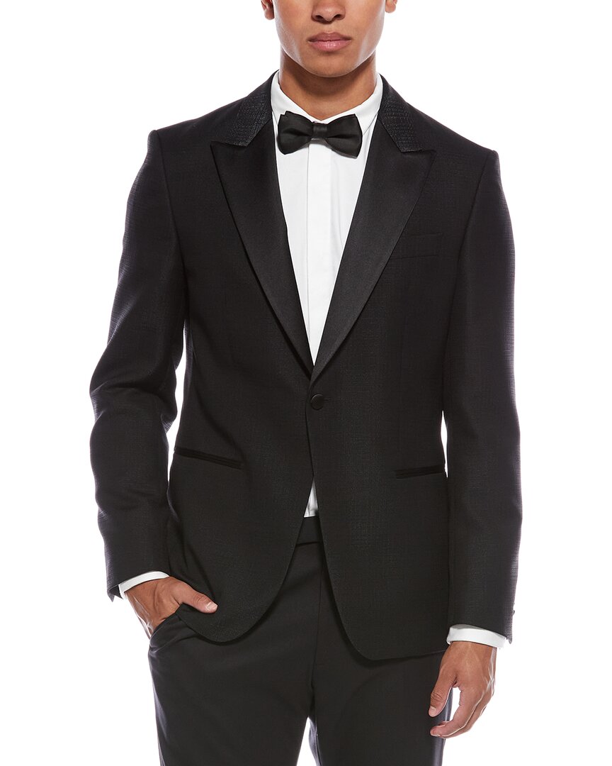 hutson wool-blend tuxedo jacket