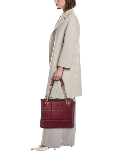 briella quilted leather tote