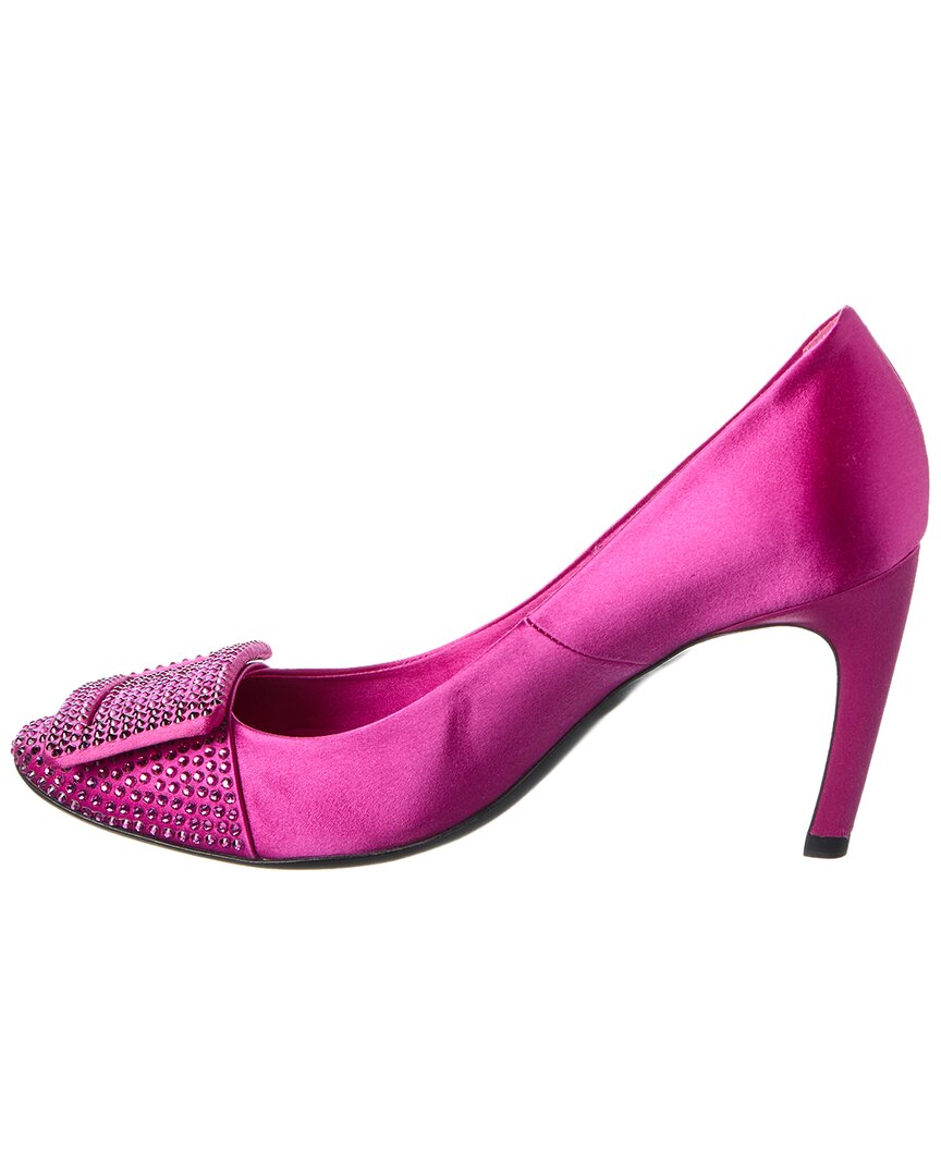 satin pump