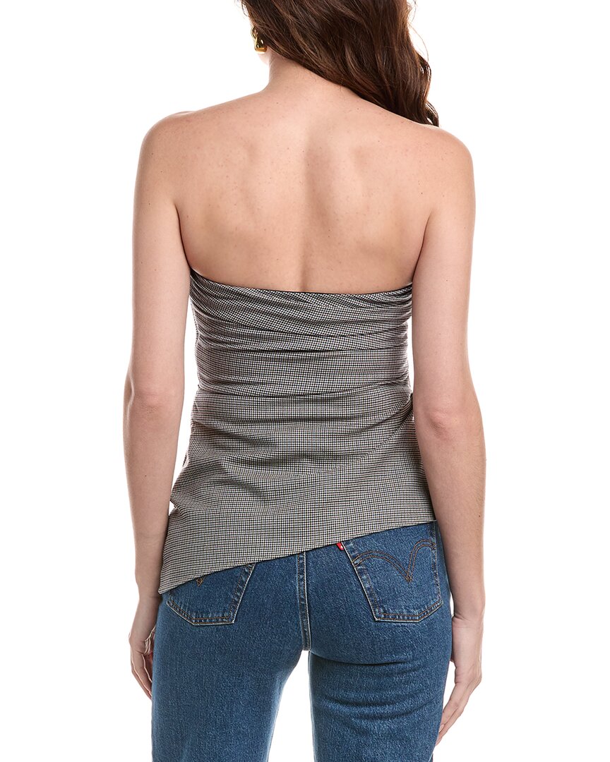 genevieve wool-blend top