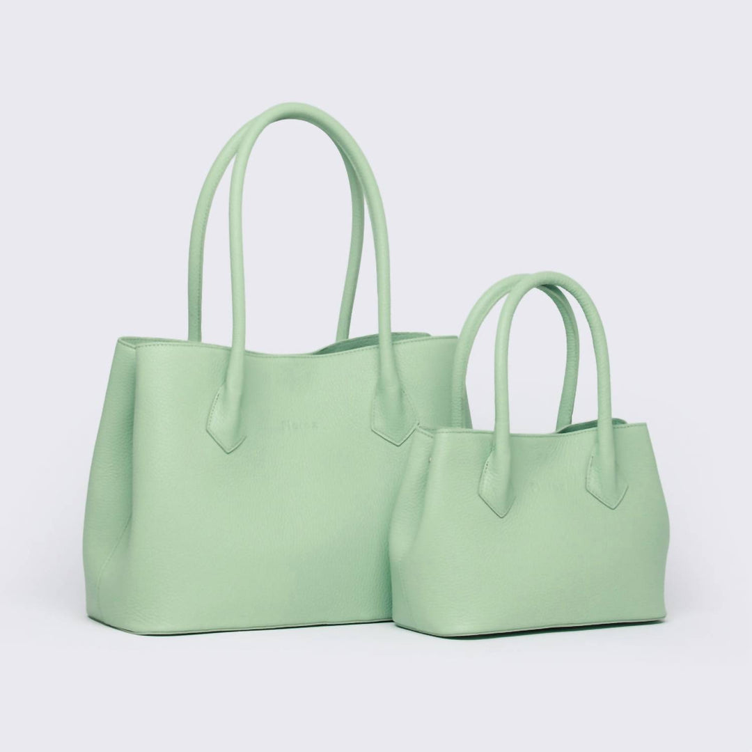 women's katie tote bag in mint