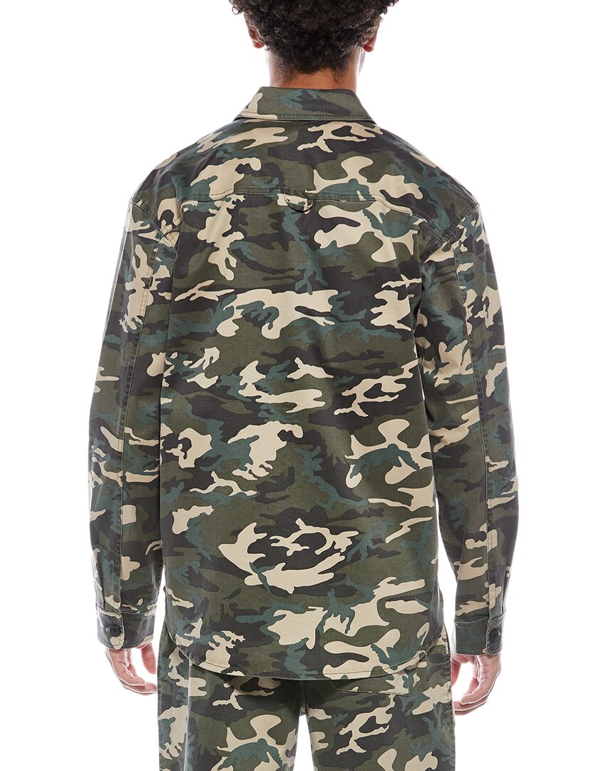 twill cargo shirt