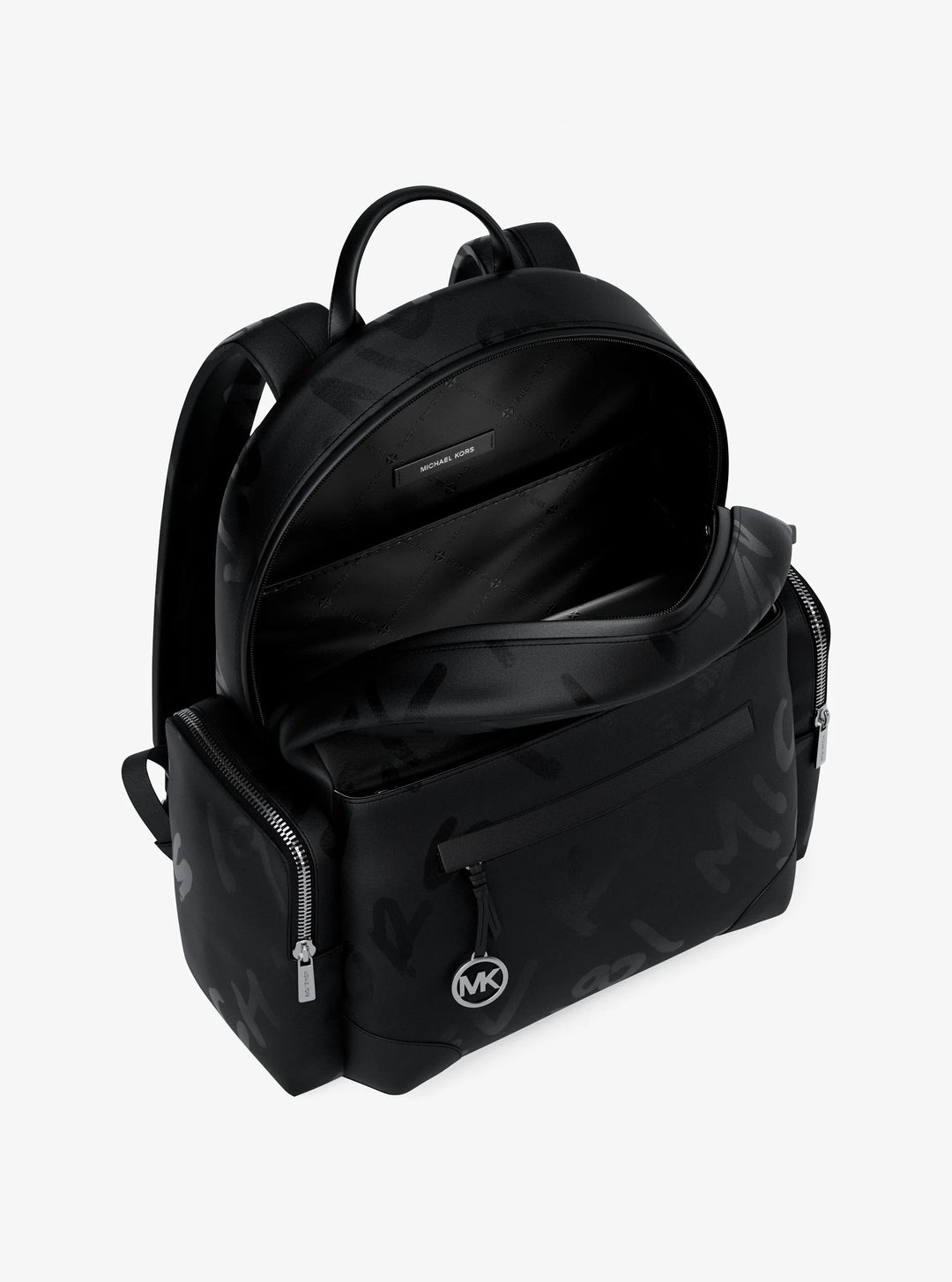 prescott large printed nylon backpack