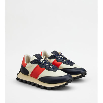 sneakers  1t in leather and fabric