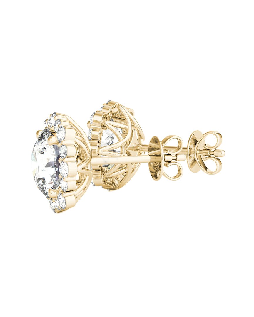 14k 0.75 ct. tw. diamond earrings