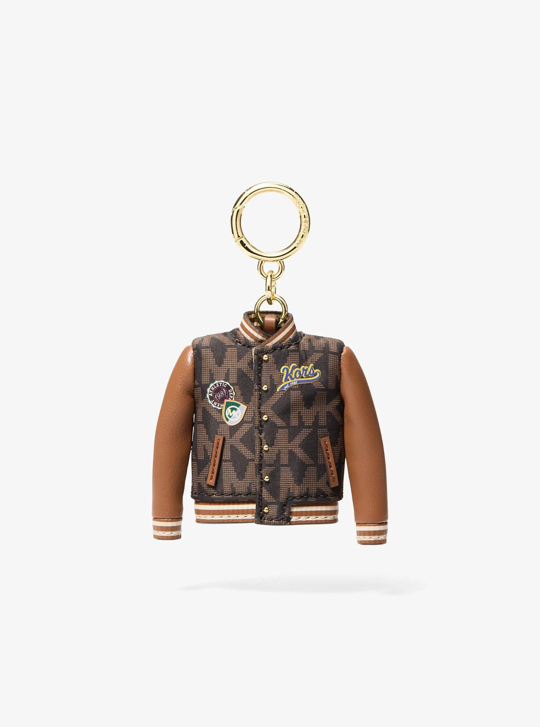 varsity jacket bag charm