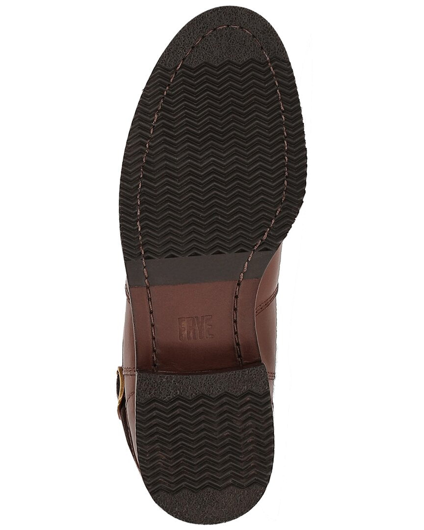 melissa belted leather boot