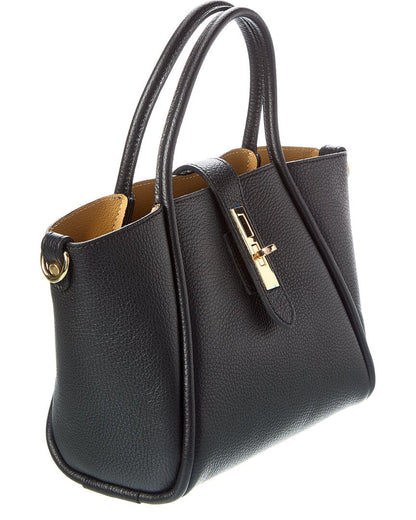 tatum16 small leather tote