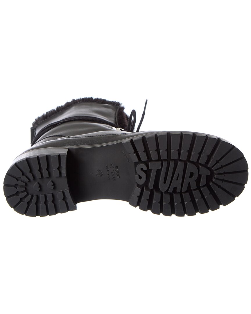 luge leather bootie