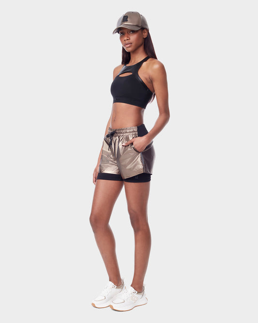 XSmall - metallic chocolate