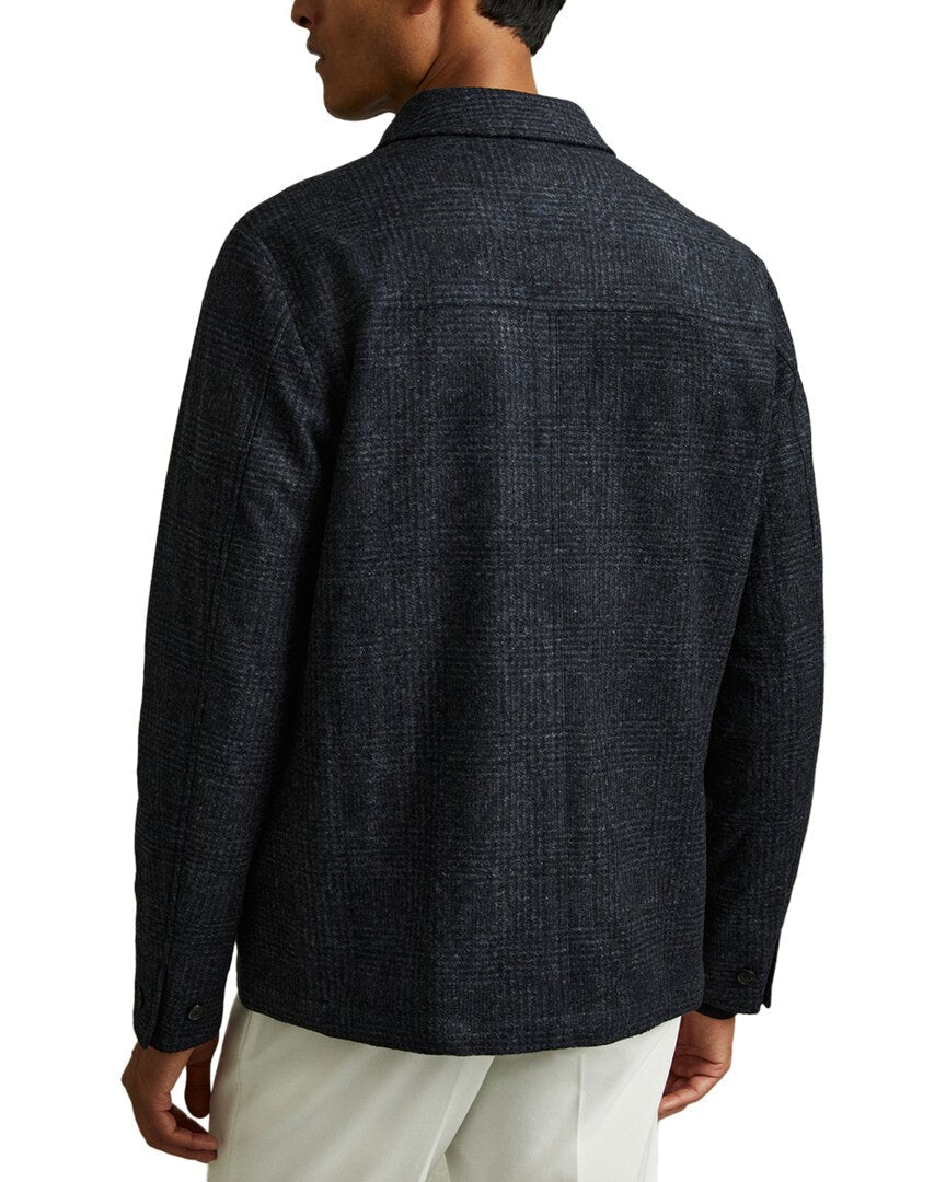 quartz wool-blend jacket