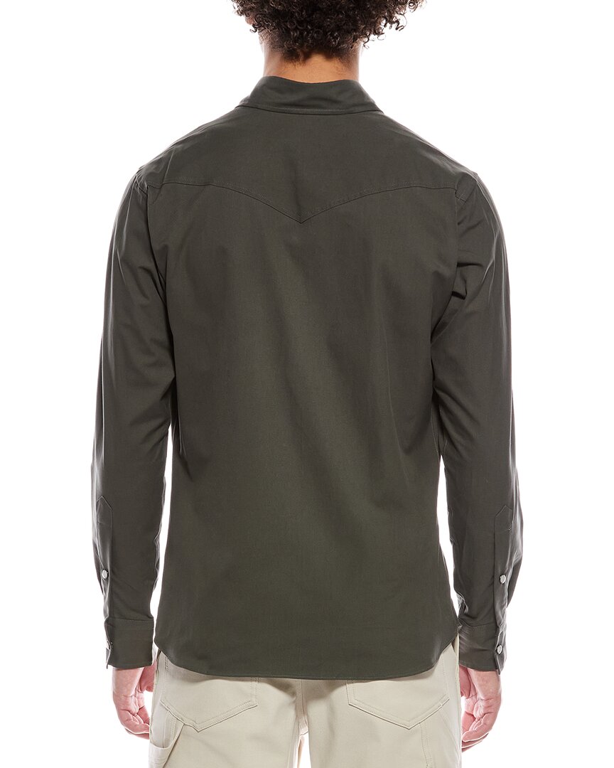 hamilton + twill dress western shirt