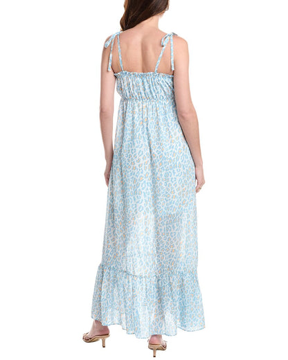 tie-strap maxi dress