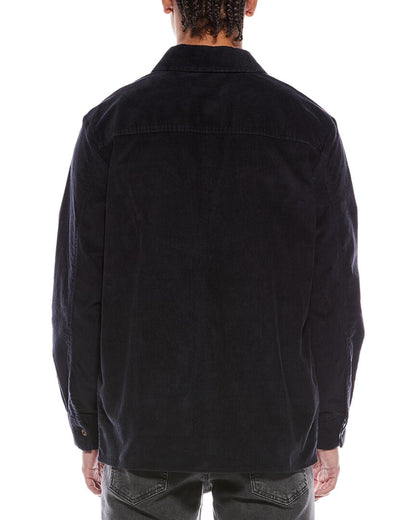 washed corduroy overshirt