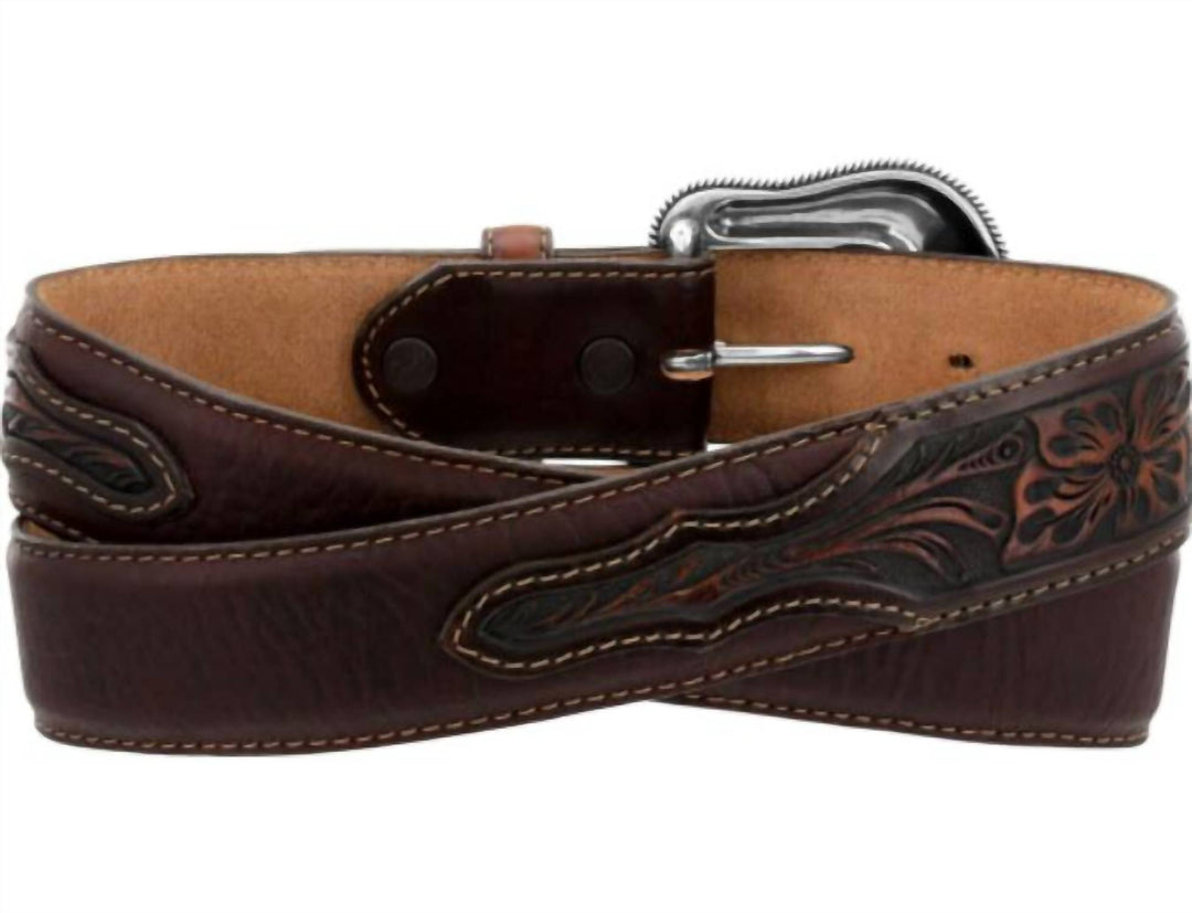 men's the montana rick belt in dark brown