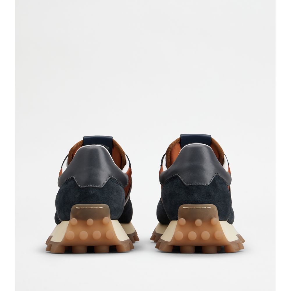 1t sneakers in suede and fabric