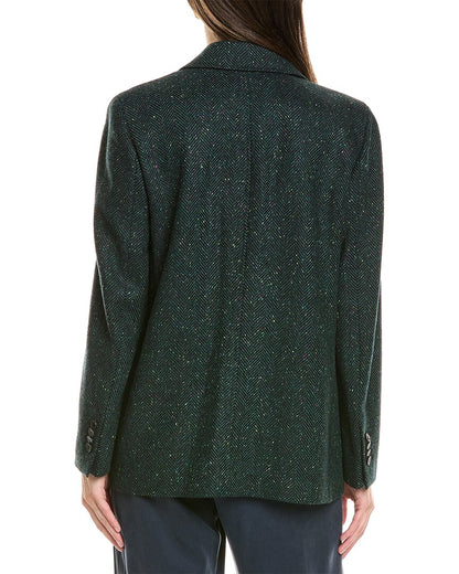 benson silk blazer