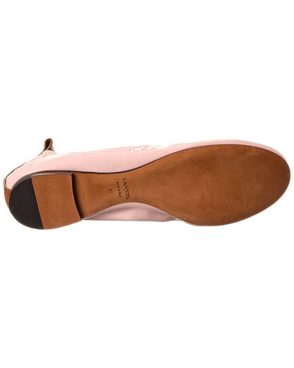 patent ballerina flat
