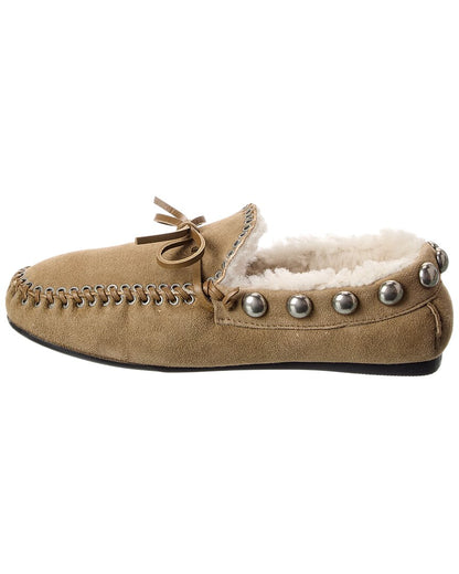 faomee suede loafer