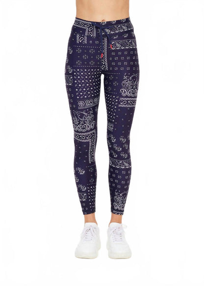 vaquero 25in midi pant in bandana