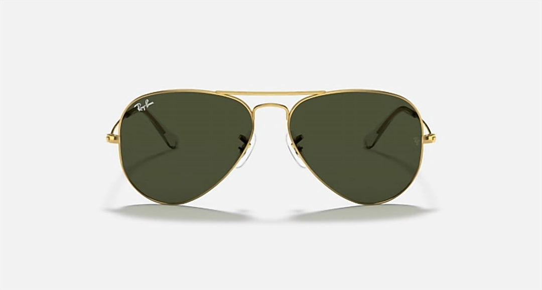 men's aviator classic sunglasses in polished arista gold