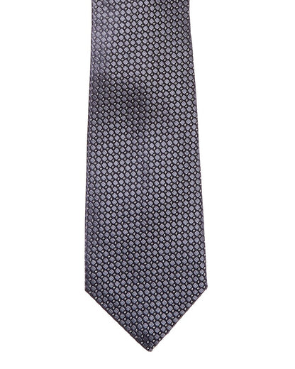 navy silk tie