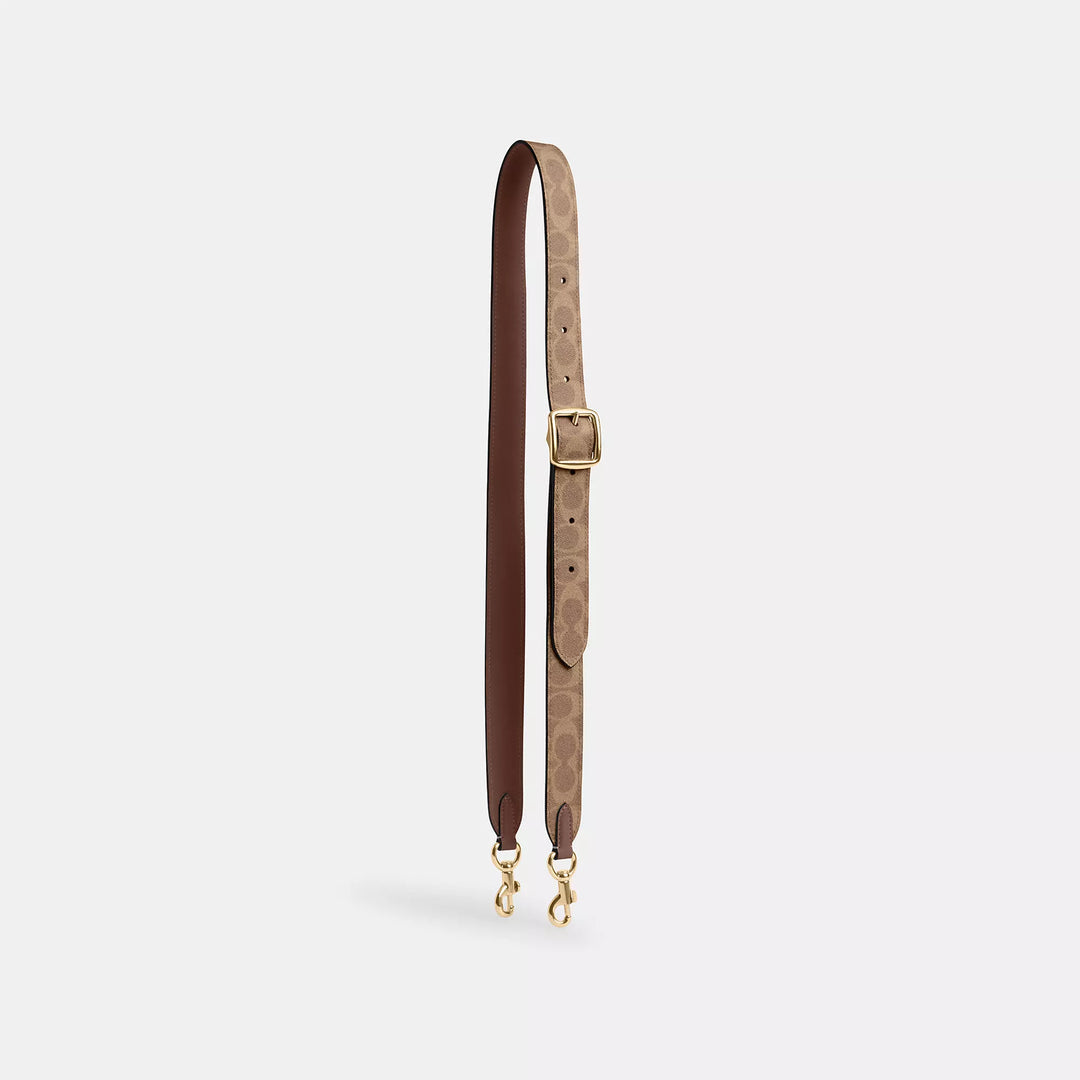 reversible strap in signature canvas