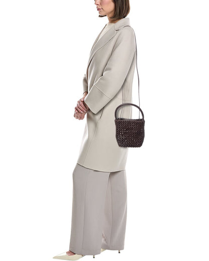 micro caning bucket bag