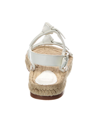 clarita leather espadrille sandal