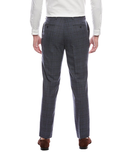 classic pleated wool trouser