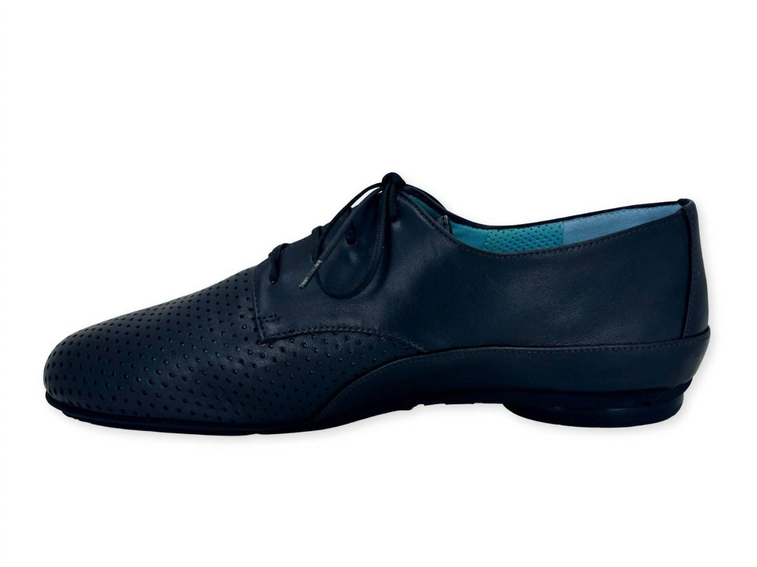 women's gatsby lace-up oxford in black