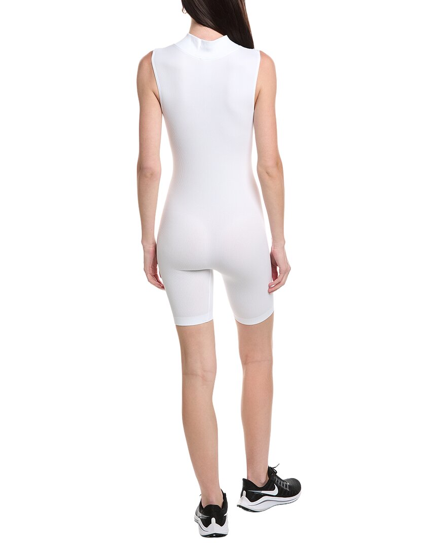 rib seamless basic romper