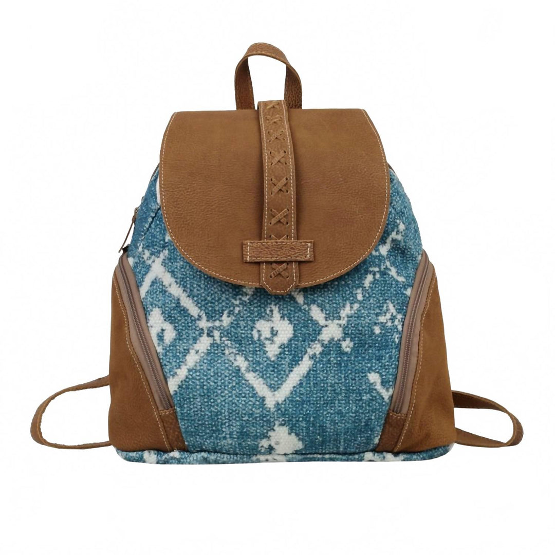 One Size - blue white multi
