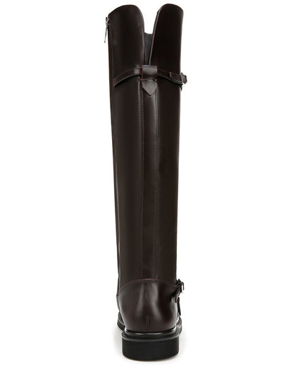 ainsley wide calf leather boot
