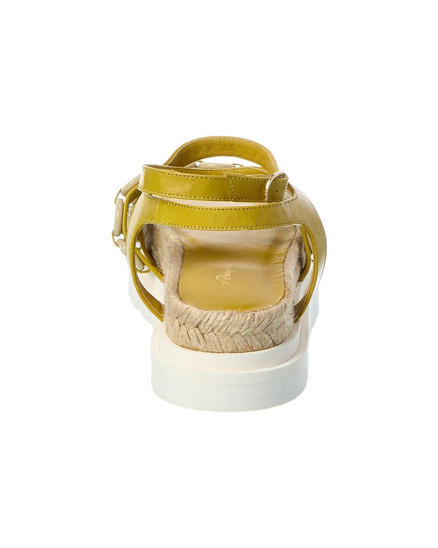 cruz ring leather platform sandal