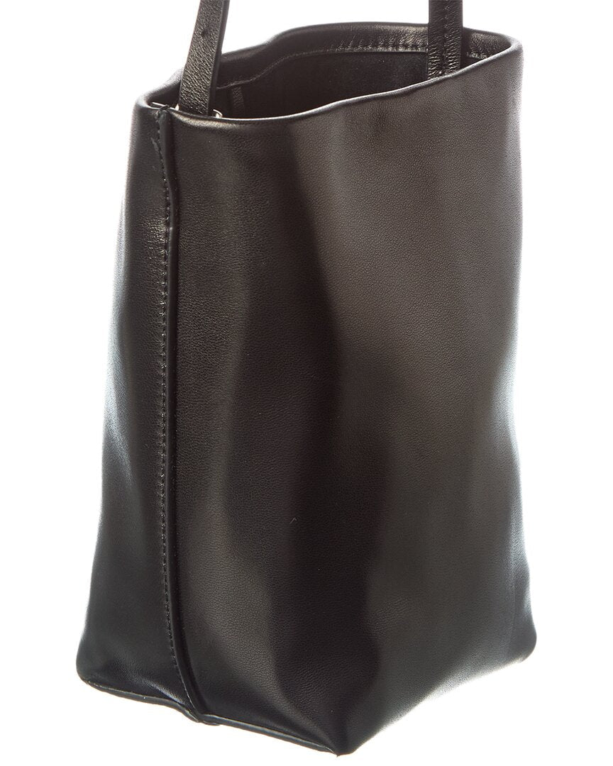 n/s park leather bucket bag