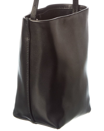 n/s park leather bucket bag