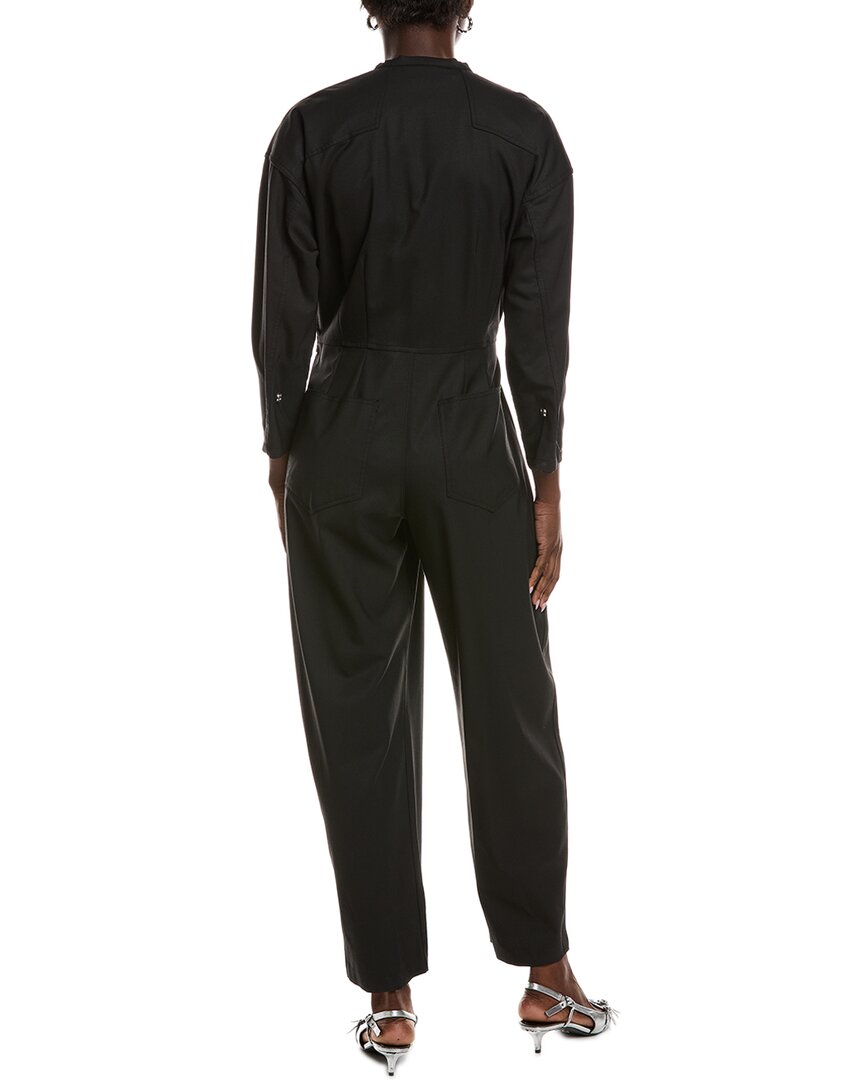 peter pan collar jumpsuit