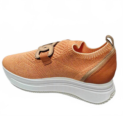 women's simone shoes in tangerine