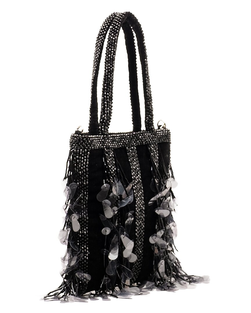 gatsby mini velvet tote