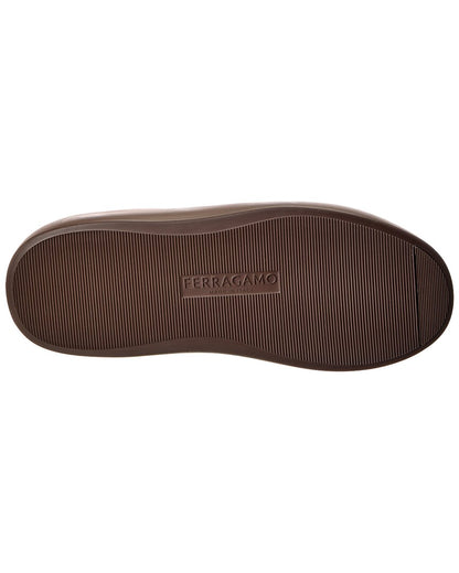 ferragamo lunar rubber slip-on sneaker