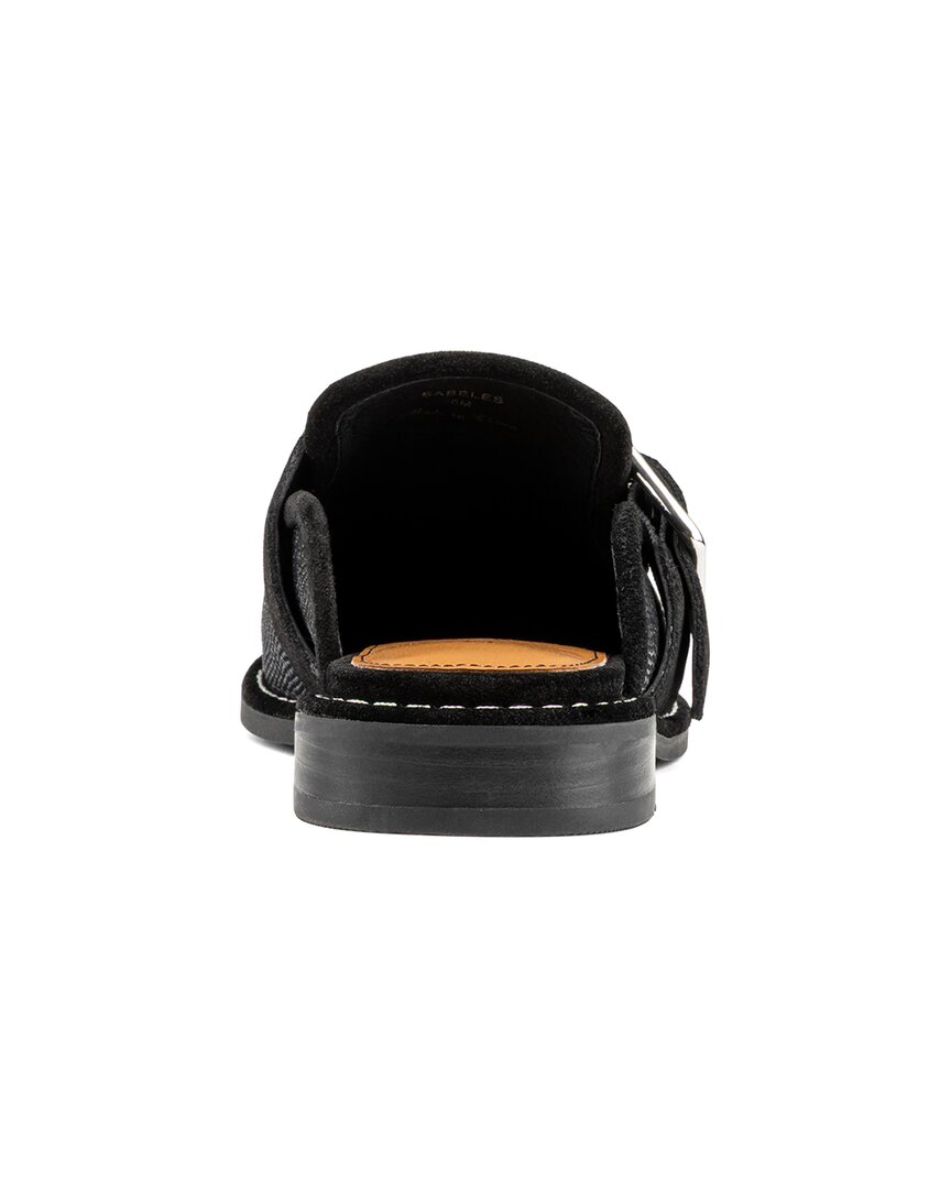 sabel leather mule