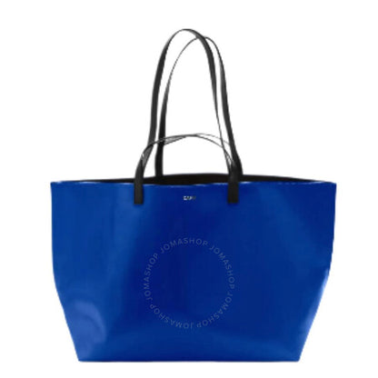 Cahu, Pratique Medium Dark PVC Canvas Tote Bag