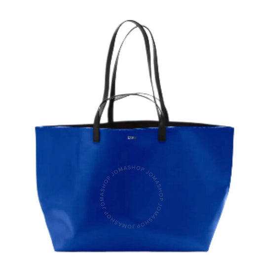 Cahu, Pratique Medium Dark PVC Canvas Tote Bag
