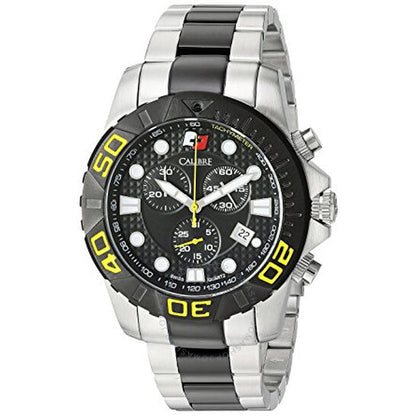 Calibre, Akron Men's Two Tone Chronograph Watch