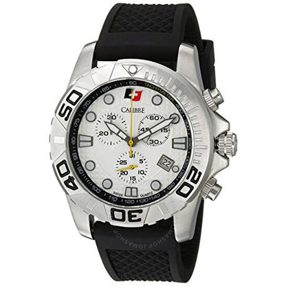 Calibre, Akron White Dial Men's