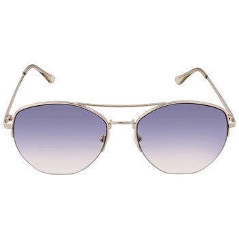 Blue Gradient Pilot Ladies Sunglasses