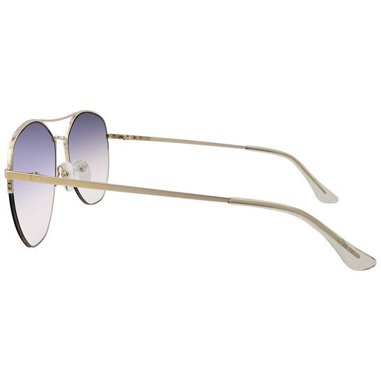 Blue Gradient Pilot Ladies Sunglasses