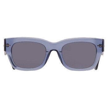 Blue Rectangular Men's Sunglasses