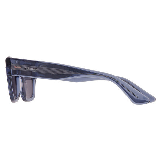 Blue Rectangular Men's Sunglasses